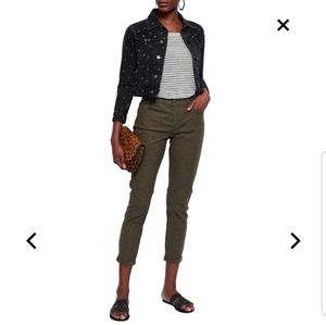 Current Elliott the easy stiletto olive je…